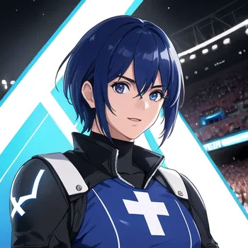 AI Character Blue Cross Arena