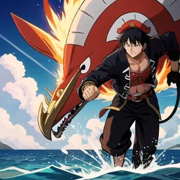 Luffy vs Lucci Gear 5 AI Character