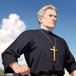 What if Attack Gurron Clergyman AI Character