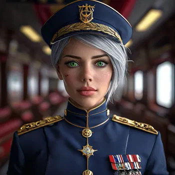 AI Character Captain Zara Nova