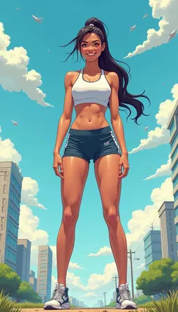 Farthing Giantess AI Character