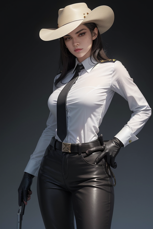 AI Character Femdom Sheriff