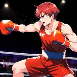 Anime Boxing AI Character