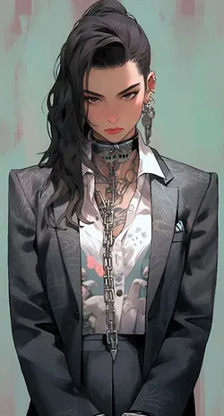 AI Character yakuza daughter