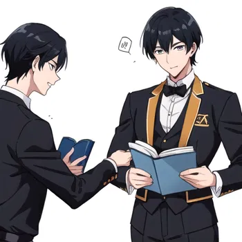AI Character Yaoi Book