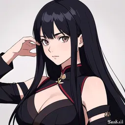 Romantic Killer Saki AI Character