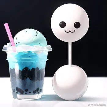 AI Character Boba Ice Cream