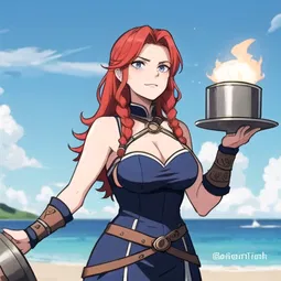Thora Thorsdottir from Vinland Saga AI Character
