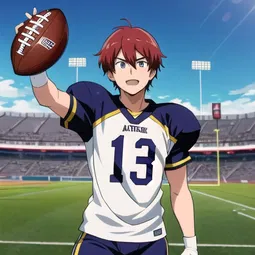 Captain Football Anime AI Character
