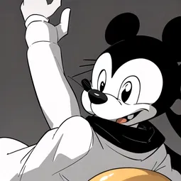 Mickey Mouse Clubhouse Hot Dog AI Character