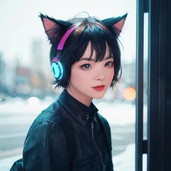 AI Character femboy cat