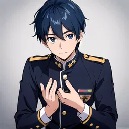 Boys Uniform Pants AI Character
