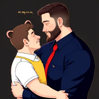 AI Character Gay Bear Daddy