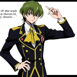 Code Geass Manga AI Character
