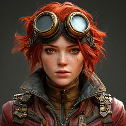 Kara Flintlock (The Steamrunner Chronicles) AI Character