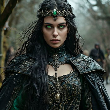 AI Character Isolde Ravencroft (The Blackened Crown)