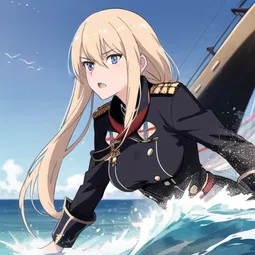 Anime Bismarck AI Character