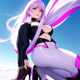 Lavender Heels AI Character