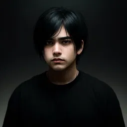 Thick Emo AI Character