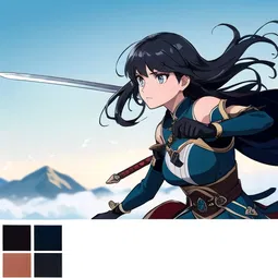 Touken Ranbu Kai - Douden Chikashi Haberau Monora AI Character
