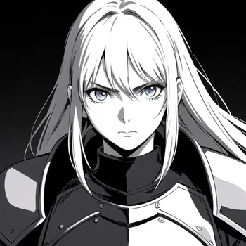 AI Character Manga Knight