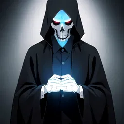 Grim Reaper Costume AI Character