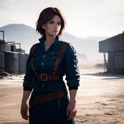 Eyepatch Annie AI Character
