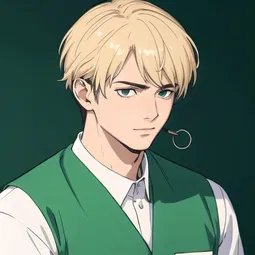 Manga Green AI Character