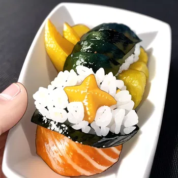 AI Character Starfish Sushi