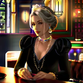 AI Character Evelyn Darkheart