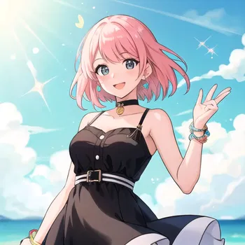 AI Character Naked Babe's Beach