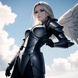 Angel Armor AI Character