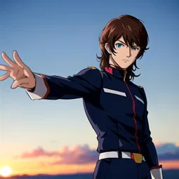 Gundam 0083 Good Guy AI Character
