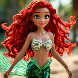 Halle Bailey (The Little Mermaid, 2023) AI Character