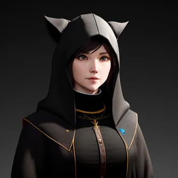 AI Character Vicar Amelia Human Model