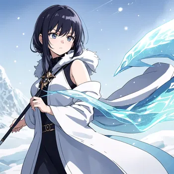 AI Character Frostweaver Liora