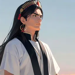 Indian Headdress AI Character