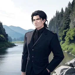 Fleuve Cendre Ferryman AI Character