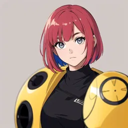 v Bangs Hair AI Character