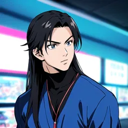 Manga Mixer Man AI Character
