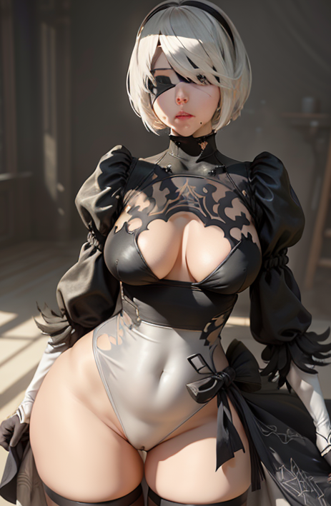 Profile of 2B (Nier: Automata)