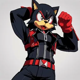 Shadow the Hedgehog Plush AI Character