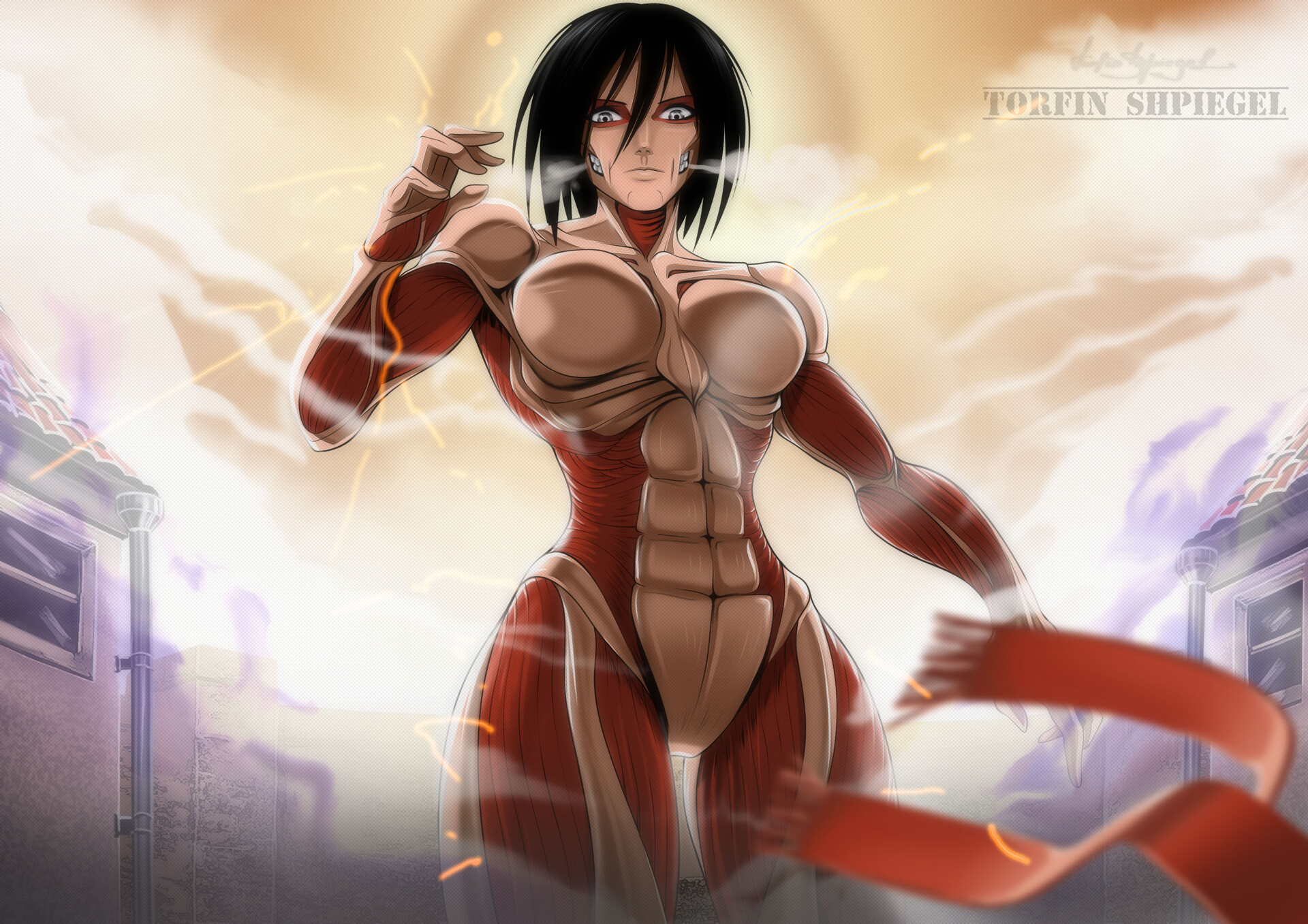 Profile of Mikasa Ackerman (Titan Form)