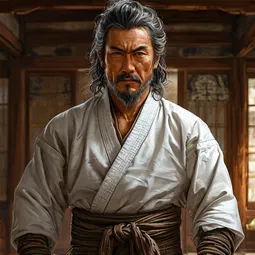 Master Kanjiro Takeda AI Character