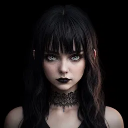 Goth Step Sister AI Character