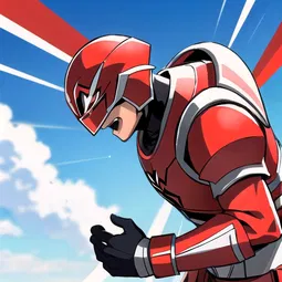 Isekai Red Ranger AI Character