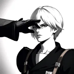 Commander White Nier AI Character