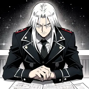 AI Character Hellsing Alucard Guns