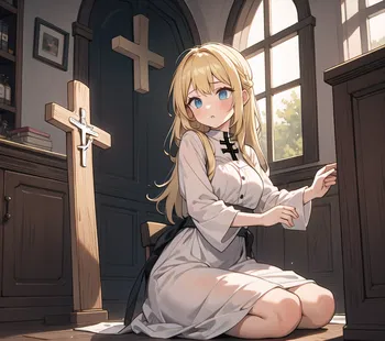 AI Character Catholic girl