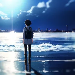 Makoto Shinkai Films AI Character